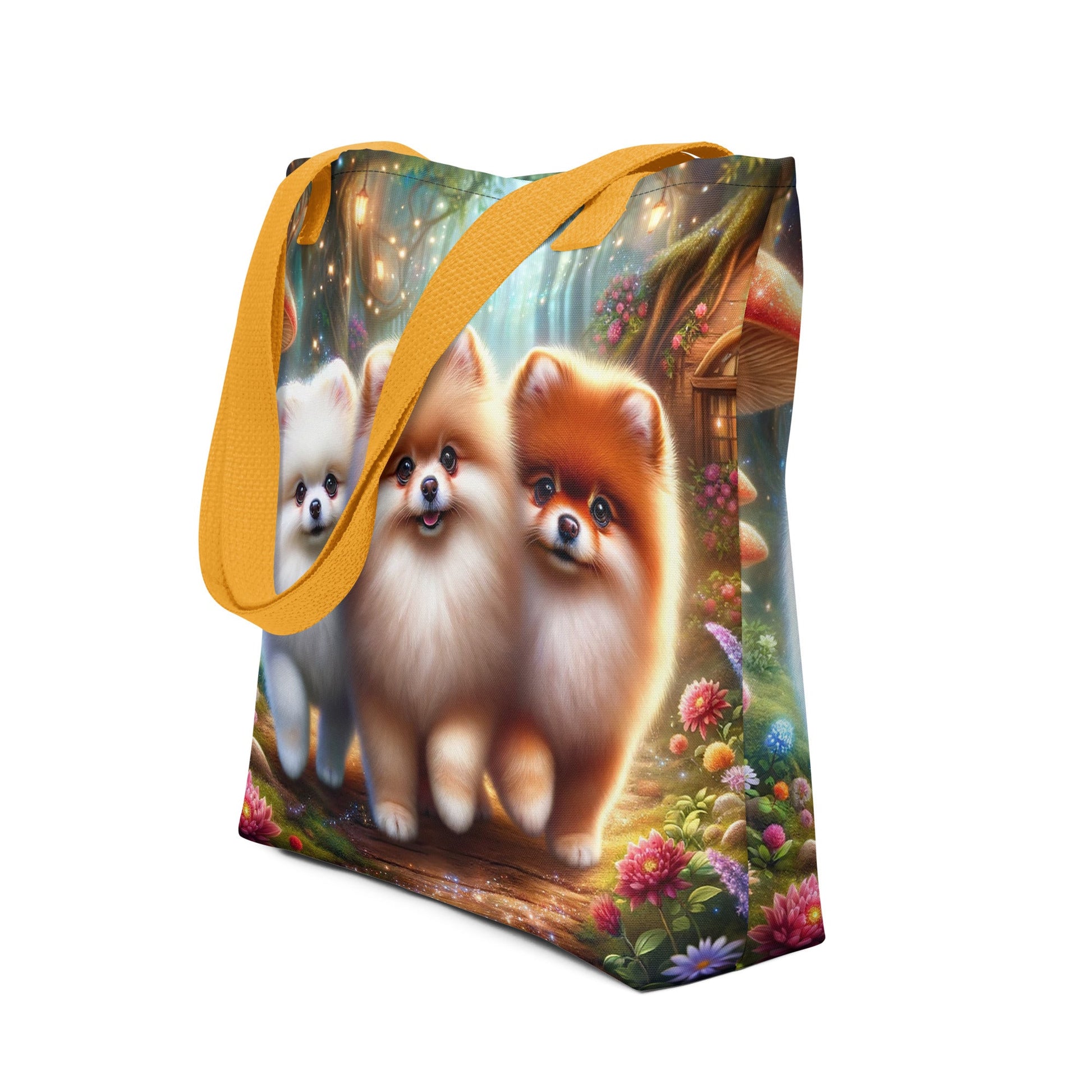 Betoverde Bos Pomeranian Tas - Magische Wandeling Design - #shop_name
