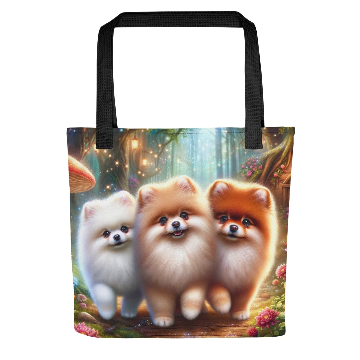 Betoverde Bos Pomeranian Tas - Magische Wandeling Design - #shop_name