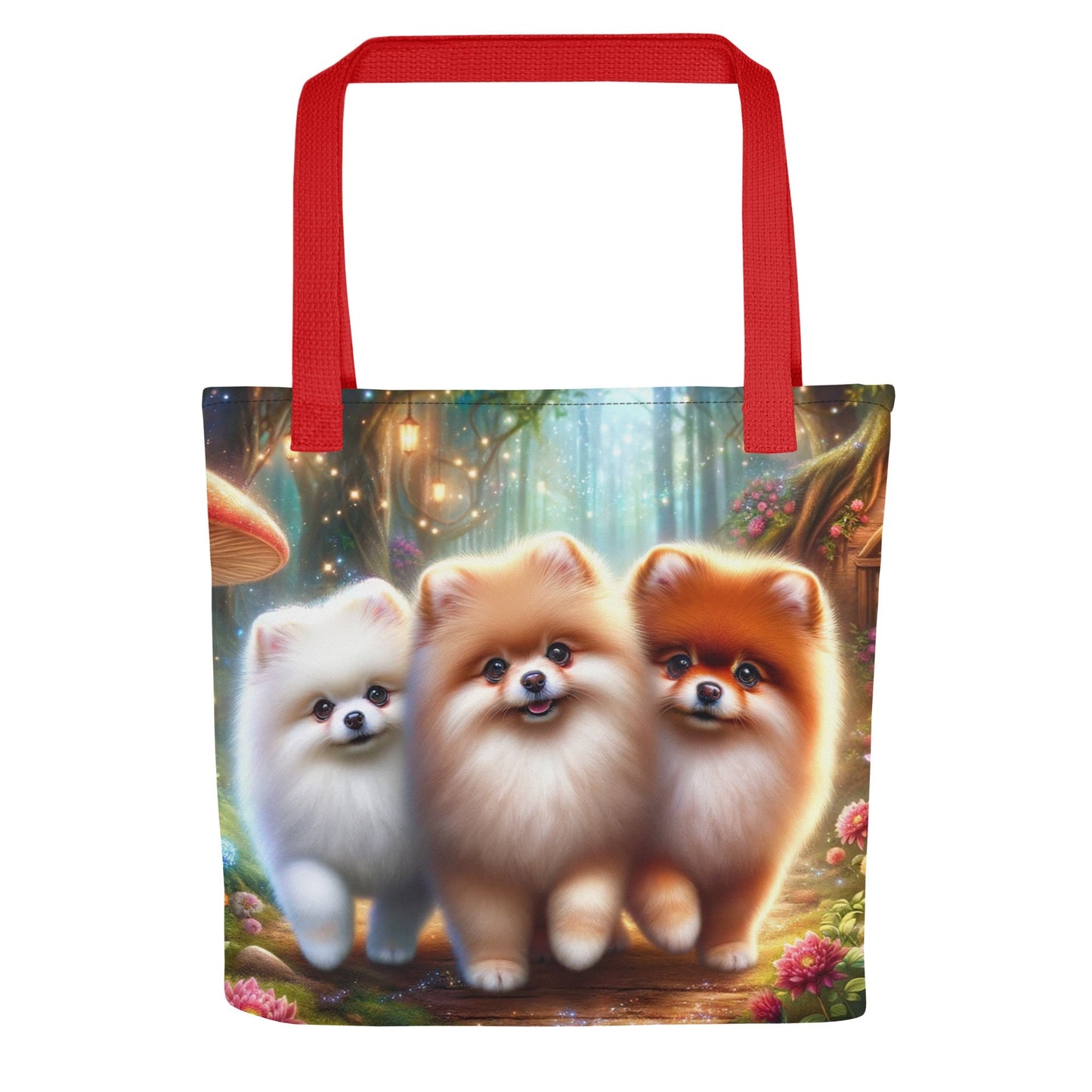 Betoverde Bos Pomeranian Tas - Magische Wandeling Design - #shop_name