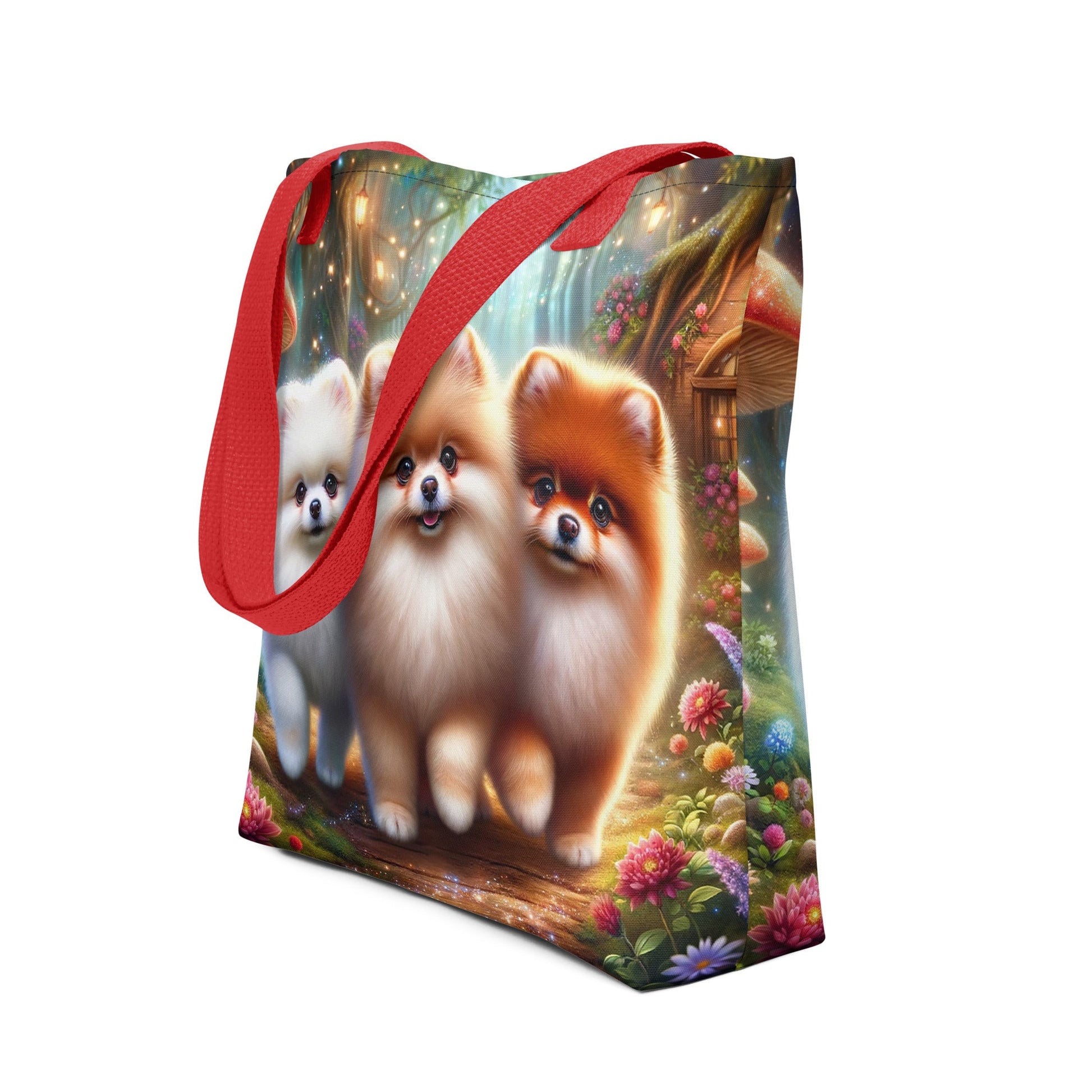 Betoverde Bos Pomeranian Tas - Magische Wandeling Design - #shop_name
