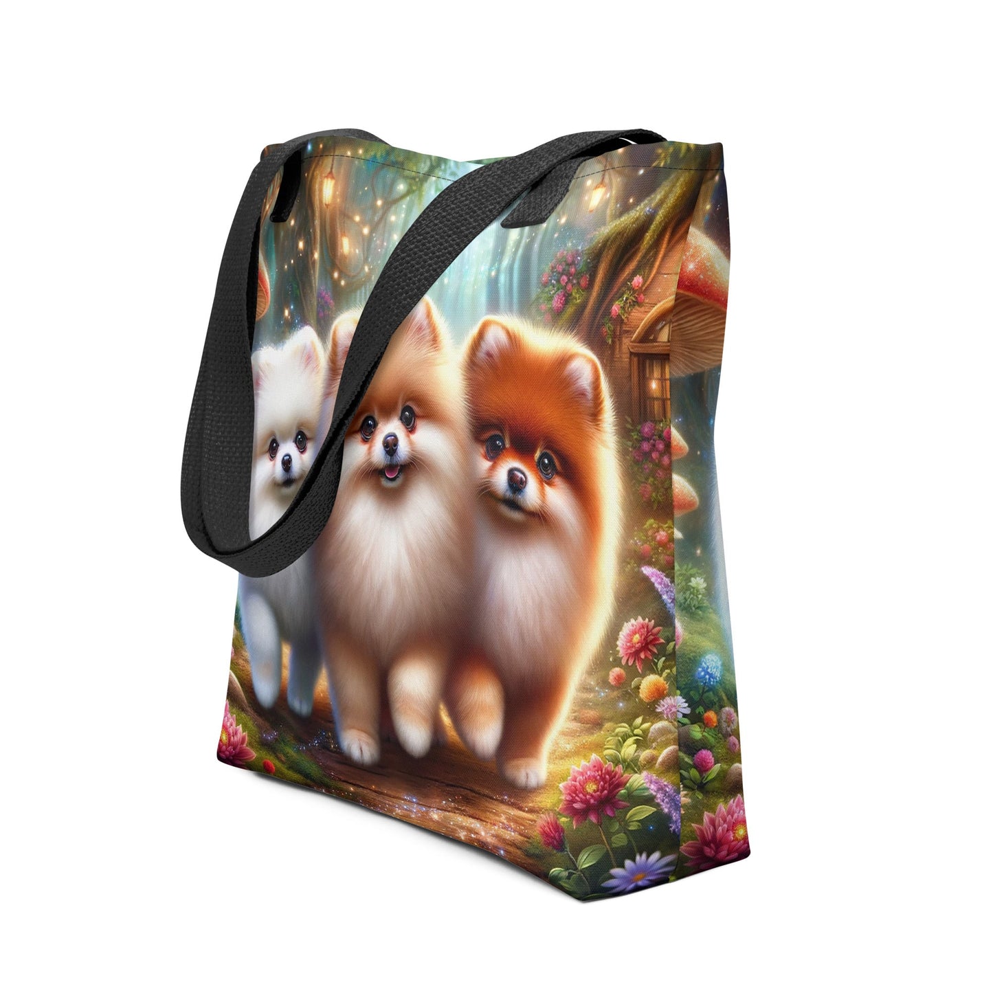 Betoverde Bos Pomeranian Tas - Magische Wandeling Design - #shop_name