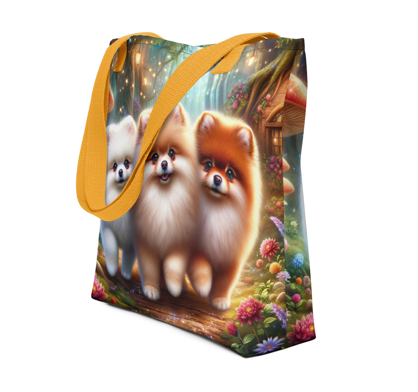Betoverde Bos Pomeranian Tas - Magische Wandeling Design - #shop_name
