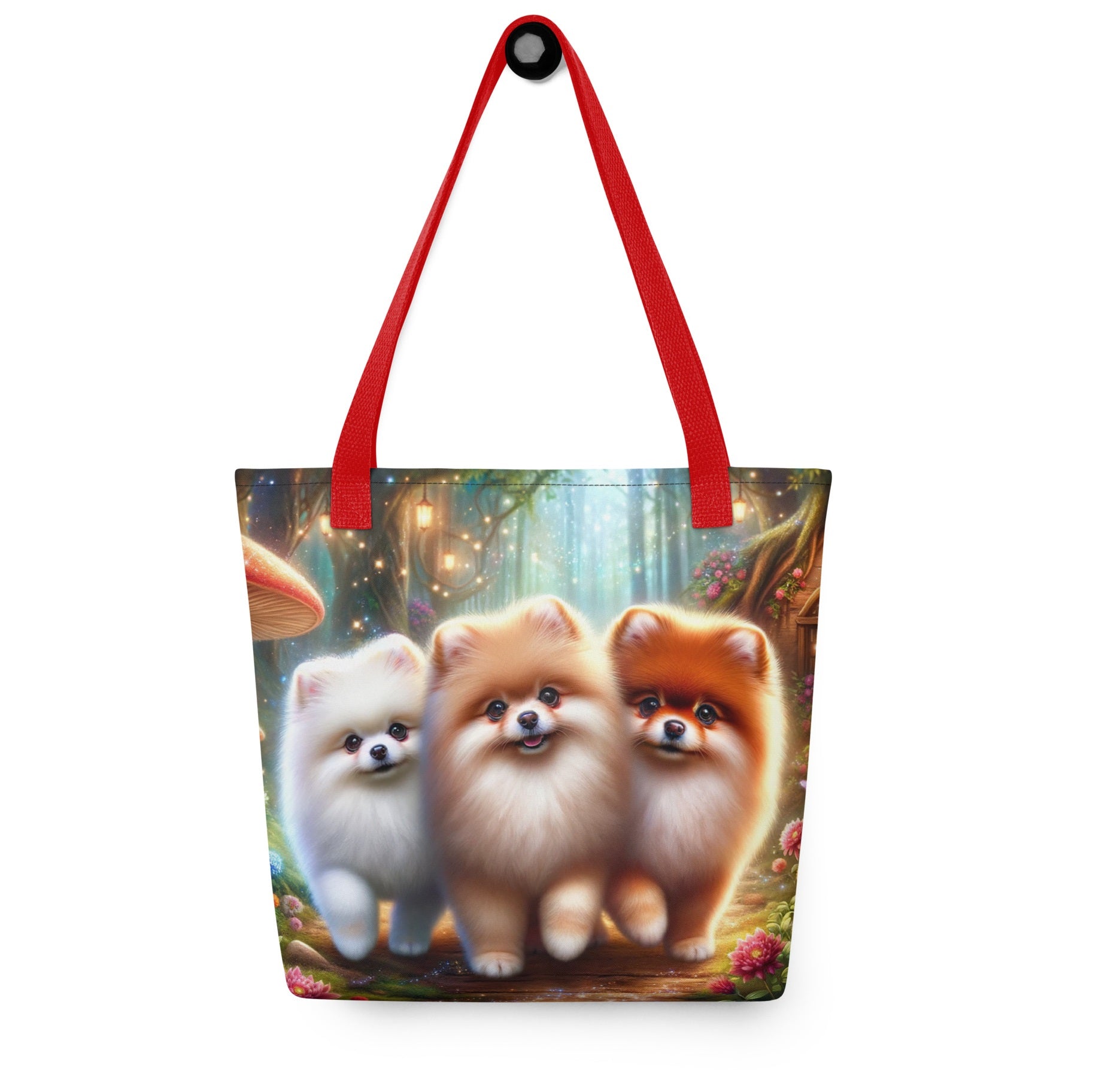 Betoverde Bos Pomeranian Tas - Magische Wandeling Design - #shop_name
