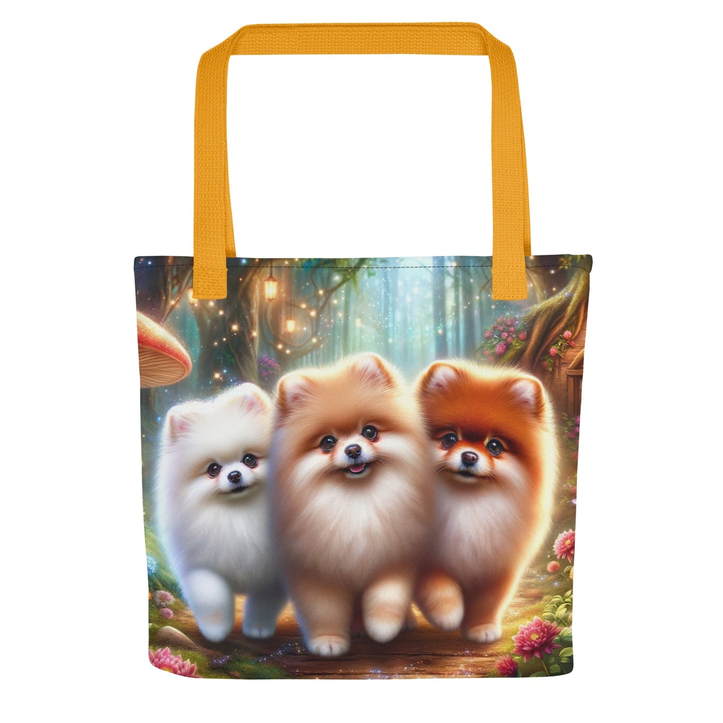 Betoverde Bos Pomeranian Tas - Magische Wandeling Design - #shop_name