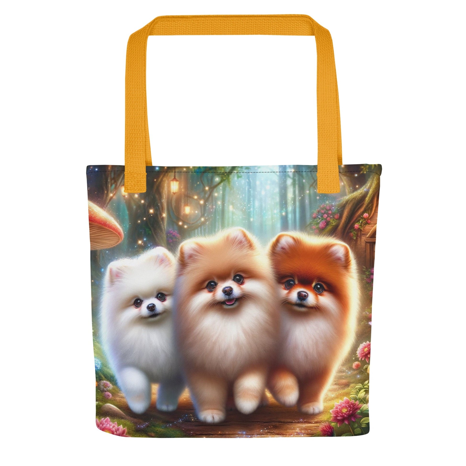 Betoverde Bos Pomeranian Tas - Magische Wandeling Design - #shop_name