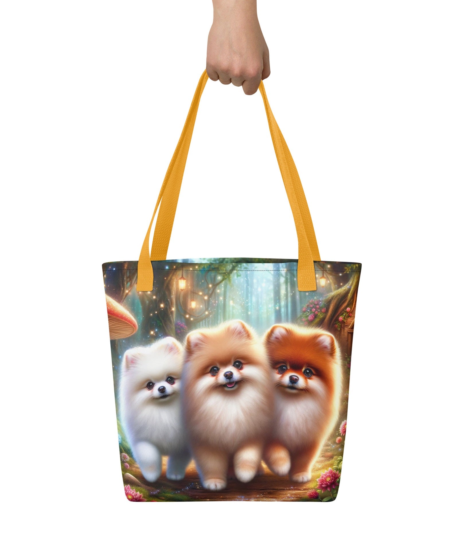 Betoverde Bos Pomeranian Tas - Magische Wandeling Design - #shop_name