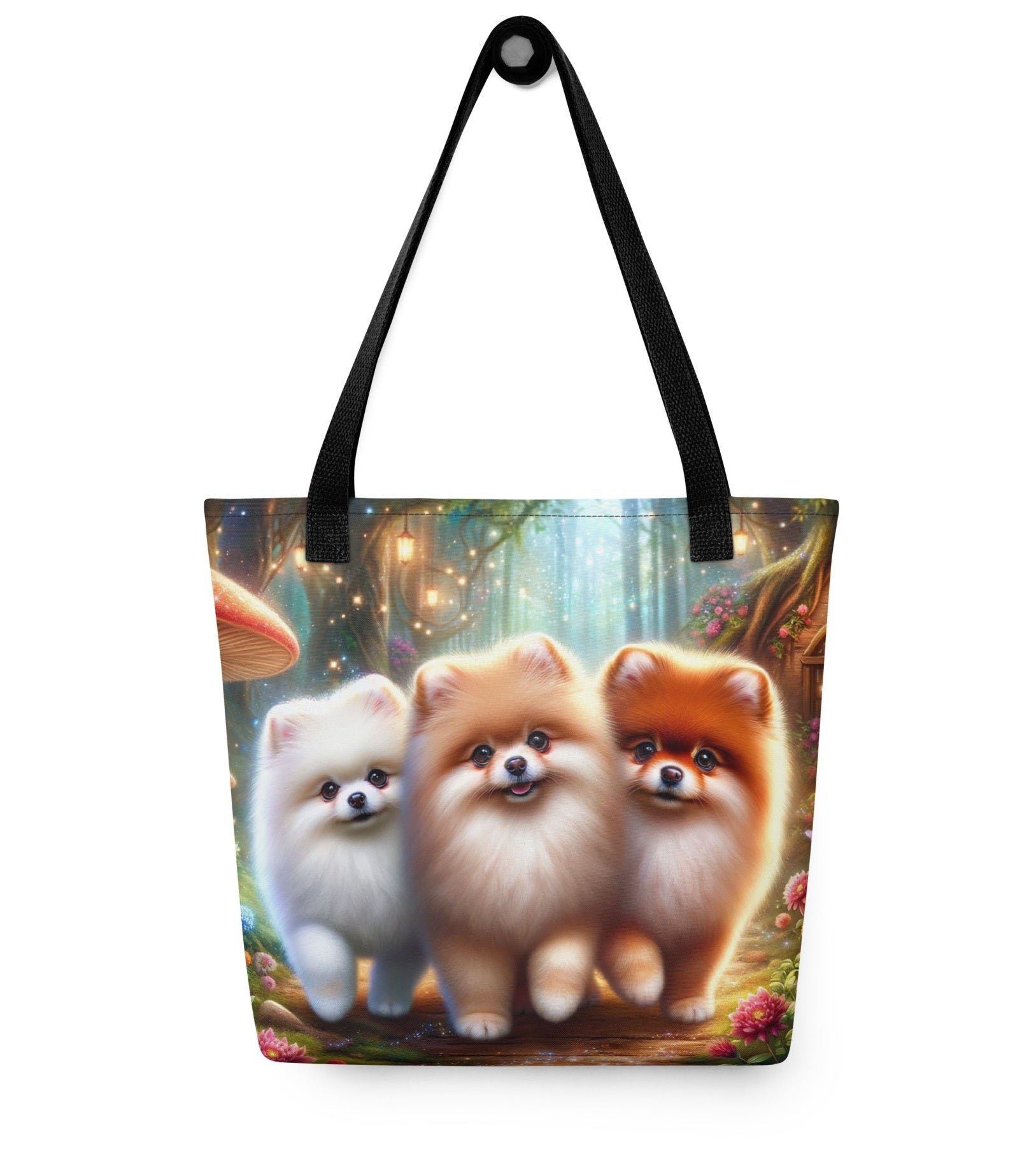 Betoverde Bos Pomeranian Tas - Magische Wandeling Design - #shop_name