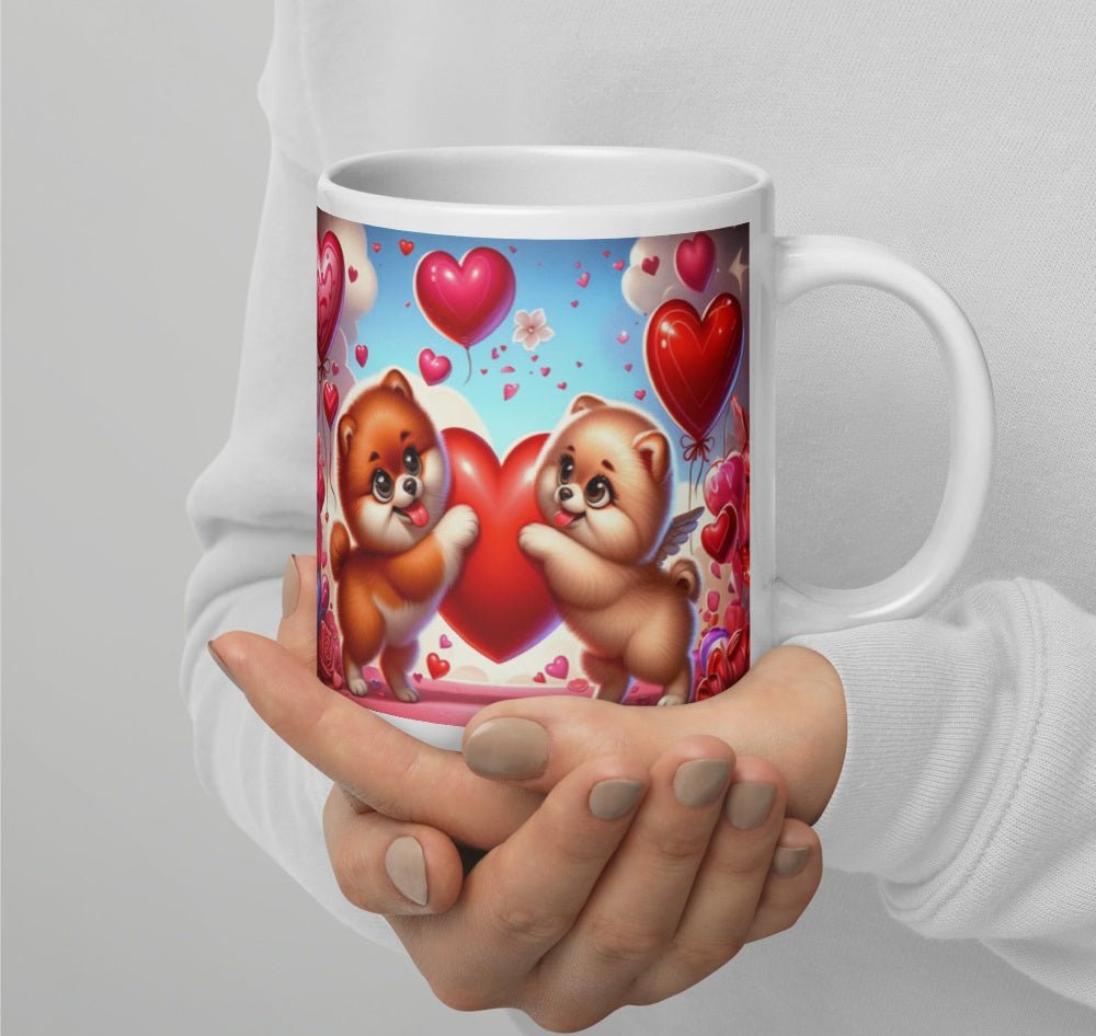 Pom in Liefde Mok - Speciaal voor Valentijnsdag | Dwergkees Themamok - #shop_name