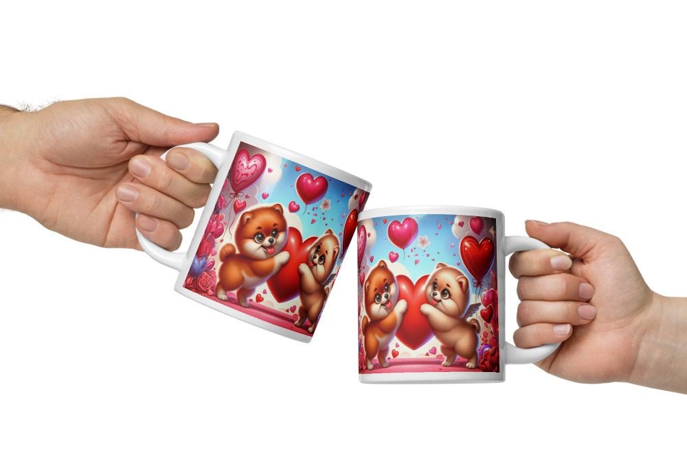 Pom in Liefde Mok - Speciaal voor Valentijnsdag | Dwergkees Themamok - #shop_name