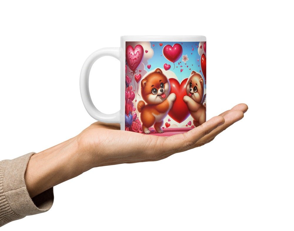 Pom in Liefde Mok - Speciaal voor Valentijnsdag | Dwergkees Themamok - #shop_name