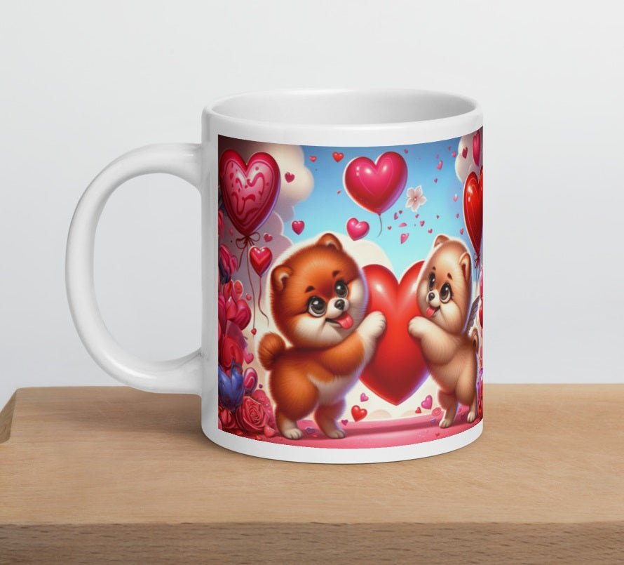 Pom in Liefde Mok - Speciaal voor Valentijnsdag | Dwergkees Themamok - #shop_name