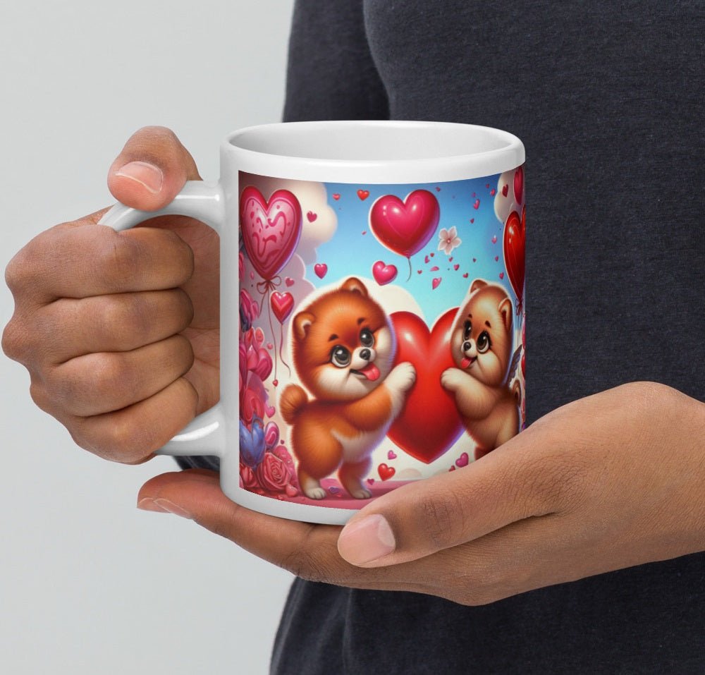 Pom in Liefde Mok - Speciaal voor Valentijnsdag | Dwergkees Themamok - #shop_name