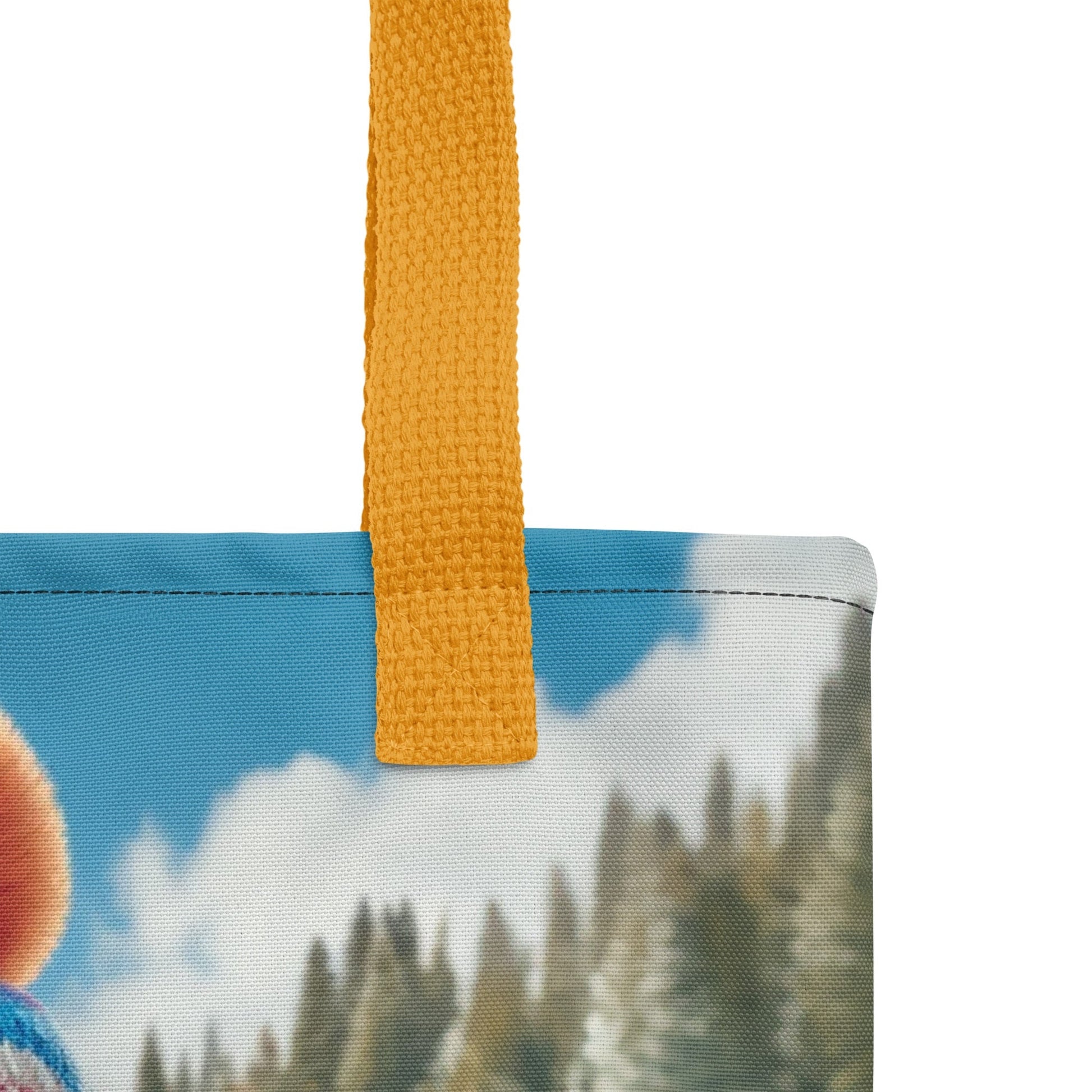 Pomdog op de Piste - Unieke Schoudertas met Skiënde Pomeranian - #shop_name