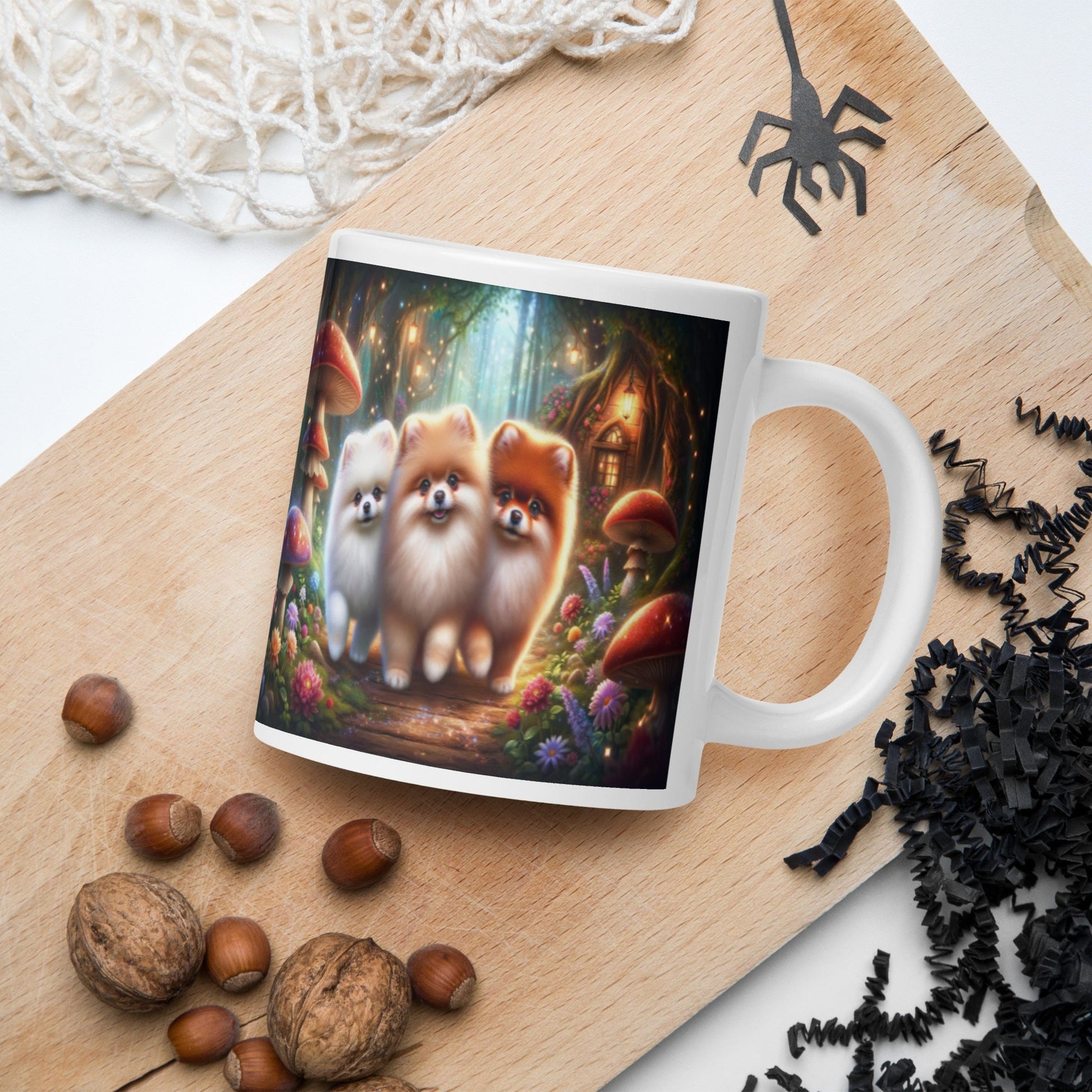 Pomeranian Geheim Bos Mok - Waar Fantasie tot Leven Komt - #shop_name