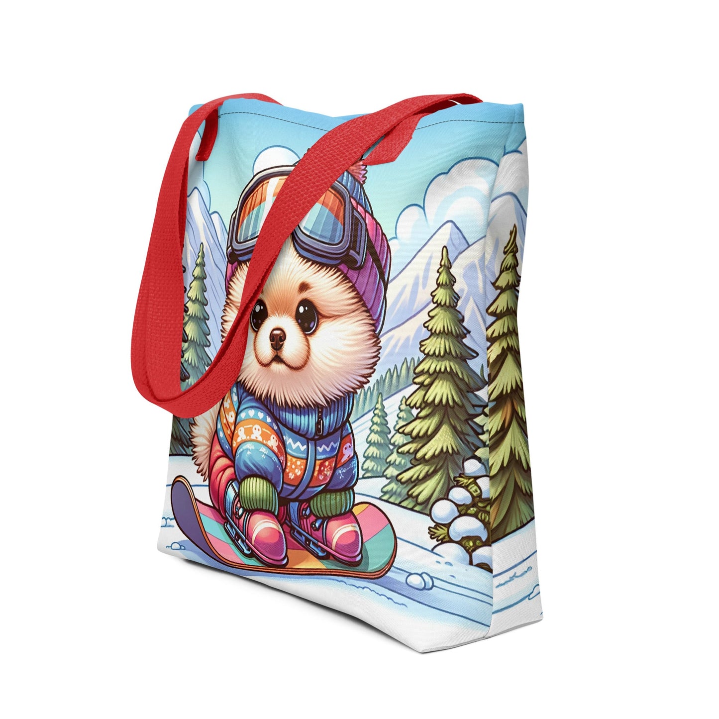 Snowboard Pomeranian Draagtas - Pak je Winterspullen - #shop_name