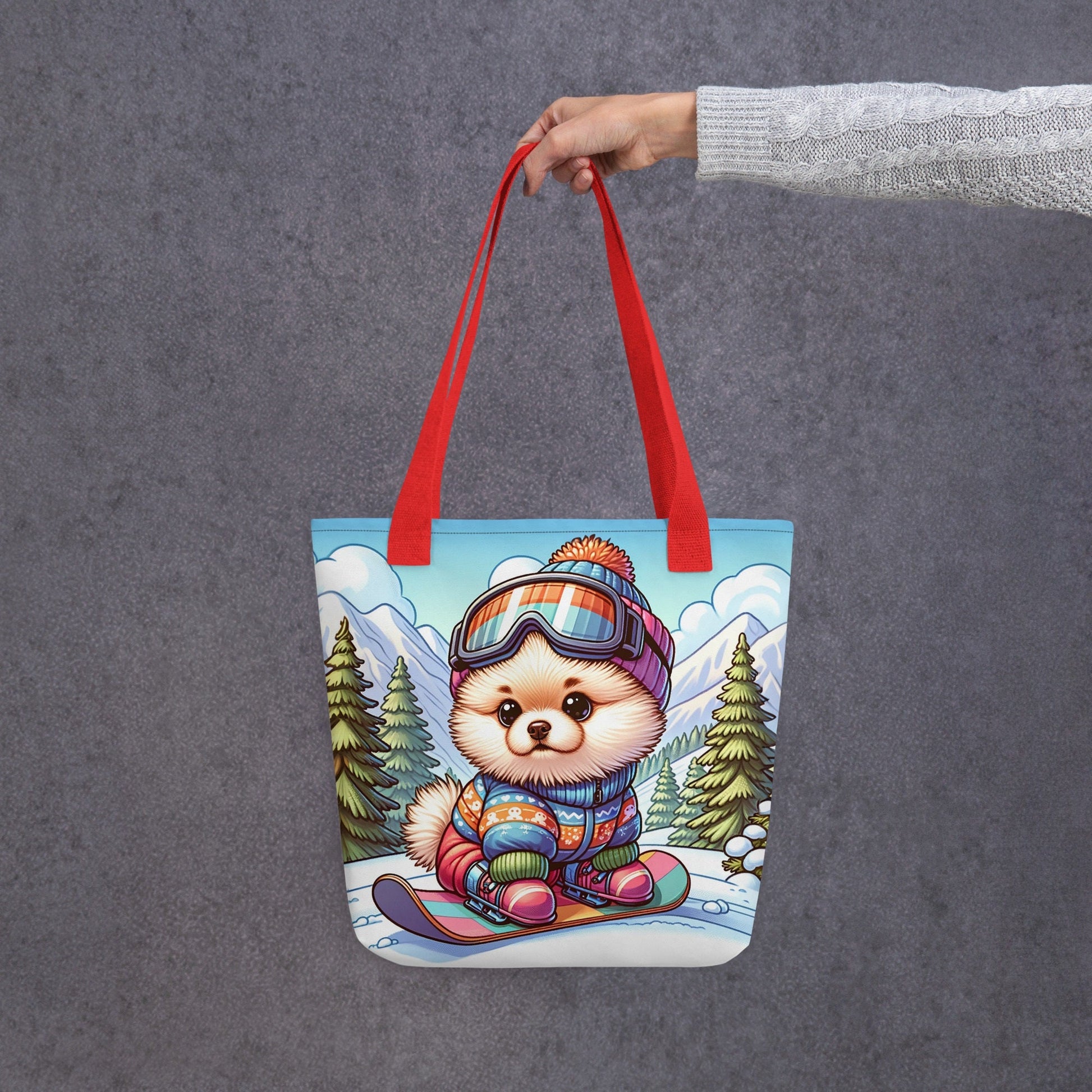 Snowboard Pomeranian Draagtas - Pak je Winterspullen - #shop_name