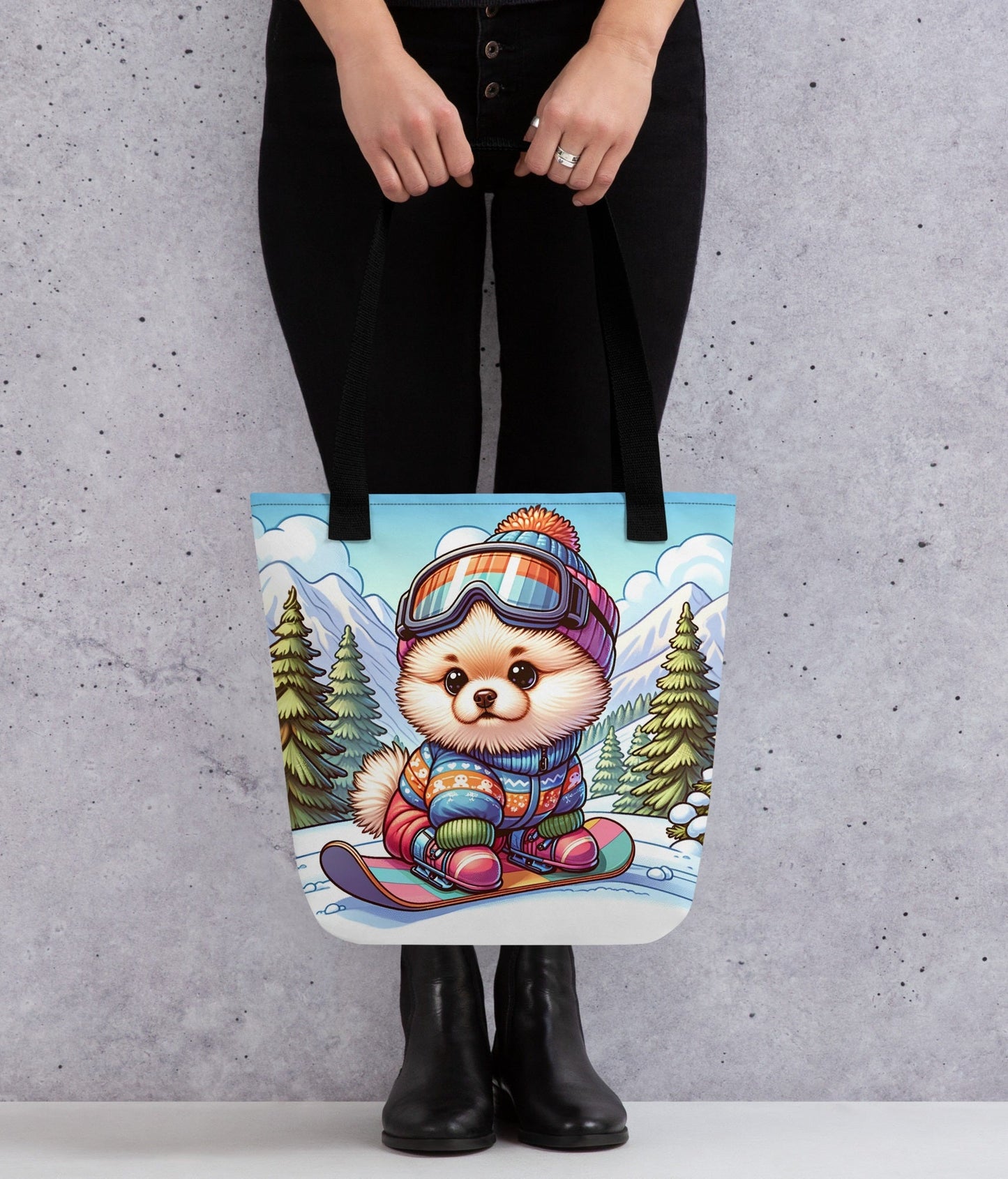 Snowboard Pomeranian Draagtas - Pak je Winterspullen - #shop_name