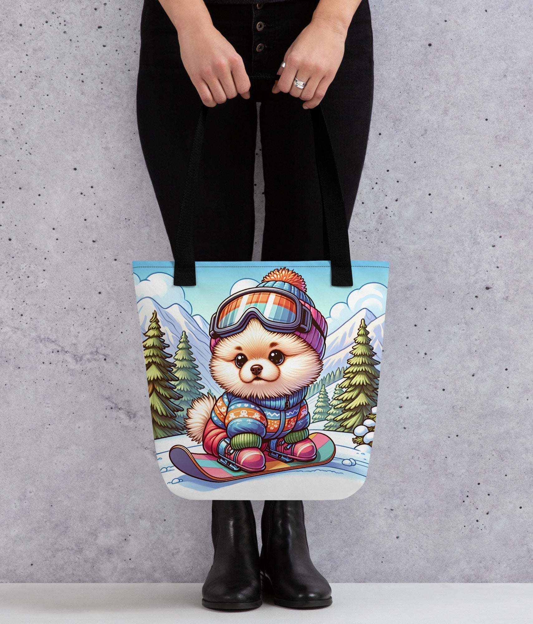 Snowboard Pomeranian Draagtas - Pak je Winterspullen - #shop_name