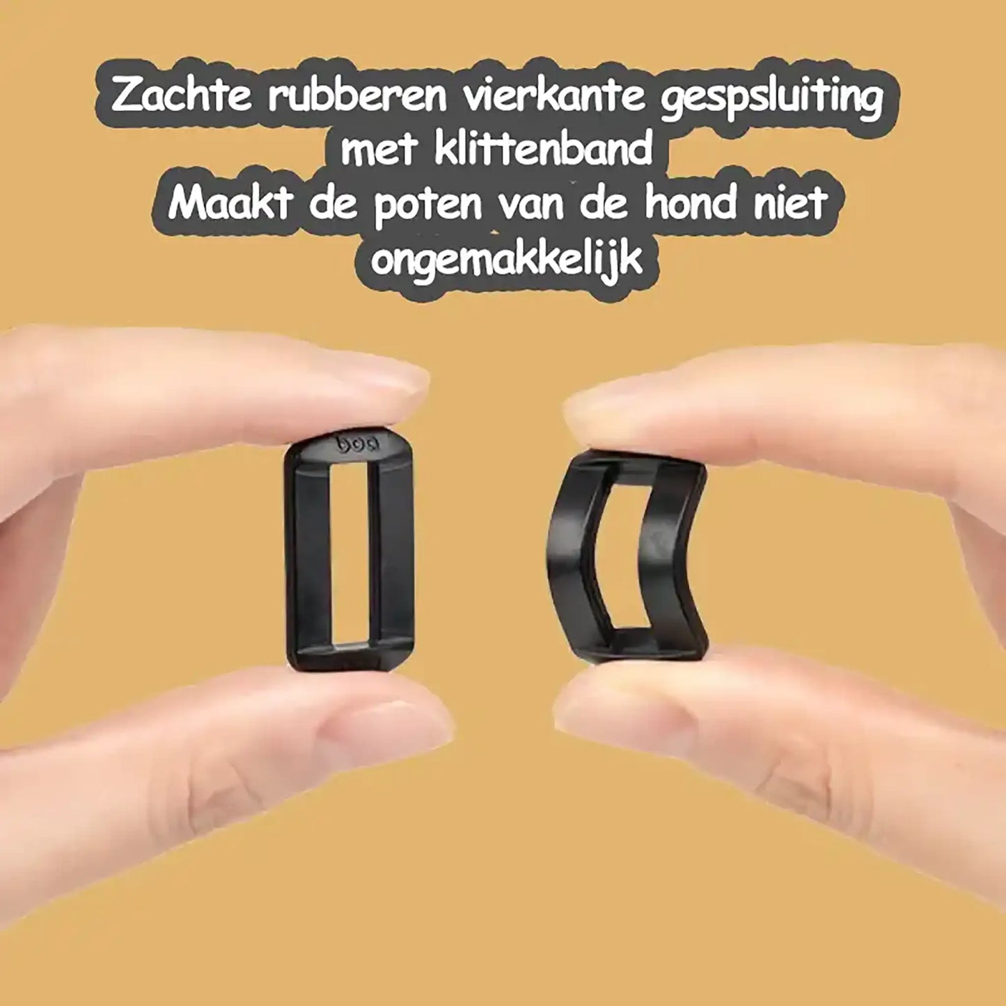 🐾 Waterdichte Hondenschoenen met Antislipzool voor Potenbescherming – Set van 4 Stuks